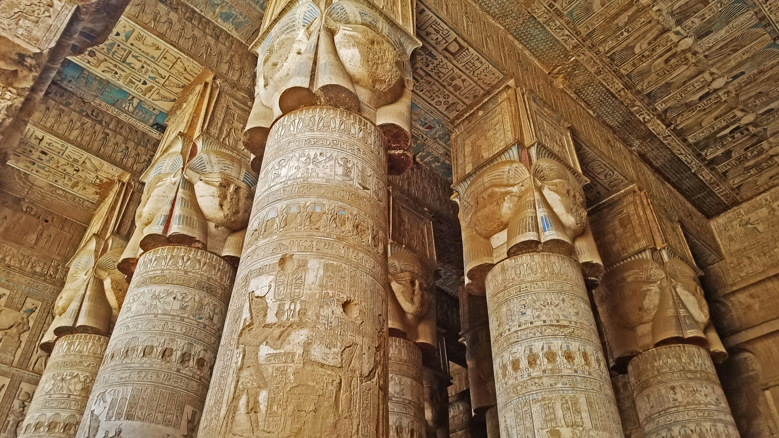 The temple of Dendera