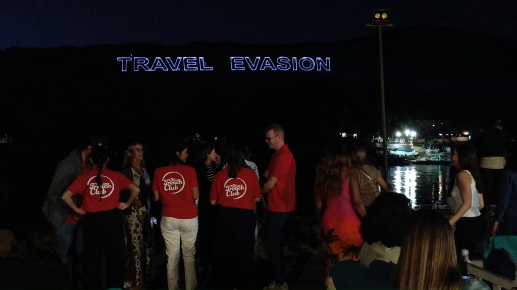 Travel Evasion Team Event on Mango Island